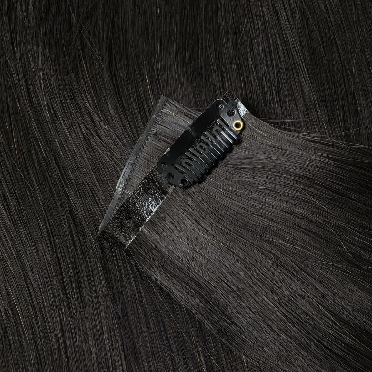 Invisible PU Weft Clip In Extension Human Hair Injected Clip in Hair Weft Machine Remy 12"-24" 7Pcs Silk Straight Clip On Hairs