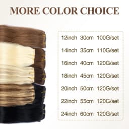 Invisible PU Weft Clip In Extension Human Hair Injected Clip in Hair Weft Machine Remy 12"-24" 7Pcs Silk Straight Clip On Hairs