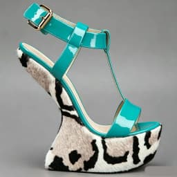 Strange Style Mixed Colors Fretwork Heel Sandals Pointed Toe Leather Size35-48Customized New Arrivals Fashion Women Modern Shoes