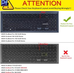 For Asus Vivobook 15 2023 F1504 X1504 X1504ZA X1504VA X1504Z X1504V 15.6 inch Silicone Laptop Keyboard Cover Skin