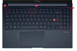 For Asus Vivobook 15 2023 F1504 X1504 X1504ZA X1504VA X1504Z X1504V 15.6 inch Silicone Laptop Keyboard Cover Skin