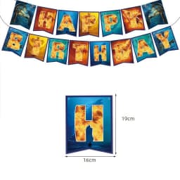 Monster Godzilled King Konged Birthday Party Supplies Plates Cup Napkin Balloon for Boys Party Favor Gift Baby Shower Decoration