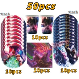 Monster Godzilled King Konged Birthday Party Supplies Plates Cup Napkin Balloon for Boys Party Favor Gift Baby Shower Decoration
