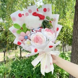 Stuffed Animals Creative Handmade Bouquet Christmas Birthday Gifts