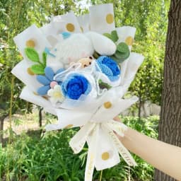 Stuffed Animals Creative Handmade Bouquet Christmas Birthday Gifts