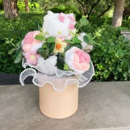 Stuffed Animals Creative Handmade Bouquet Christmas Birthday Gifts