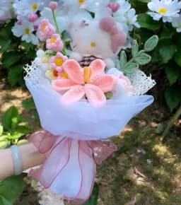 Stuffed Animals Creative Handmade Bouquet Christmas Birthday Gifts
