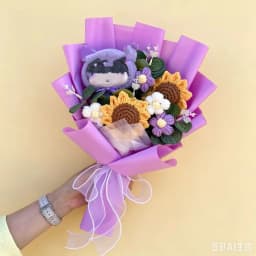 Stuffed Animals Creative Handmade Bouquet Christmas Birthday Gifts