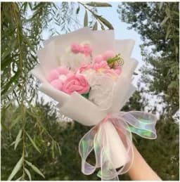 Stuffed Animals Creative Handmade Bouquet Christmas Birthday Gifts