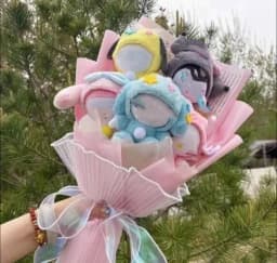 Stuffed Animals Creative Handmade Bouquet Christmas Birthday Gifts