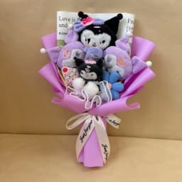 Stuffed Animals Creative Handmade Bouquet Christmas Birthday Gifts