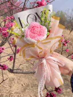 Stuffed Animals Creative Handmade Bouquet Christmas Birthday Gifts
