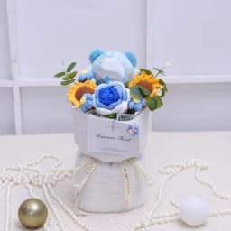 Stuffed Animals Creative Handmade Bouquet Christmas Birthday Gifts