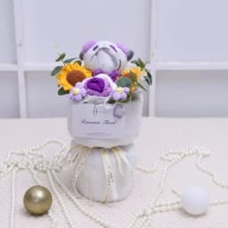 Stuffed Animals Creative Handmade Bouquet Christmas Birthday Gifts
