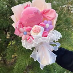 Stuffed Animals Creative Handmade Bouquet Christmas Birthday Gifts