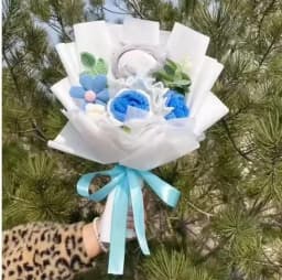 Stuffed Animals Creative Handmade Bouquet Christmas Birthday Gifts