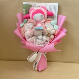 Stuffed Animals Creative Handmade Bouquet Christmas Birthday Gifts