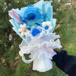 Stuffed Animals Creative Handmade Bouquet Christmas Birthday Gifts