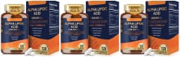 Alpha Lipoic Acid 6-in-1 Formula 1000mg,Antioxidant,Immunity,Energy Support,with Turmeric,Selenium,Vitamin C, E & B12,120 Count