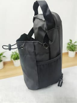 Magnetic Gym Bag Large Capacity Magnetic Carrier Bag With Phone Pocket Portable Gym Water Bottle Pouch Gym Accessories Organizer