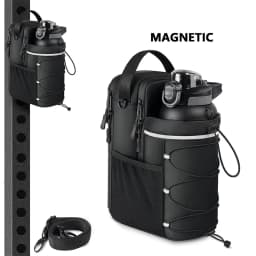 Sports Molle Fitness Strong Magnetic Force Bag Customized Design Water Bottle Multi-Function Carrier Gym Magnetic Bags Pouch
