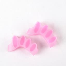 2pcs=1pair New Protective Toes Separator Suitable Bunion Corrector Material Soft Gel Straightener Spacers Stretchers Care Tool