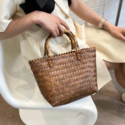 Women Woven Beach Straw Handbag Casual Handmade Hollow Out Rattan Shoulder Bags Youth Ladies Bohemia Summer Travel Beach Totes
