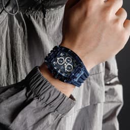 NAVIFORCE Fashion Sports Watches for Man Quartz Chronograph 50M Waterproof Date Display Silicone Band Watch Man Daily Wear Clock