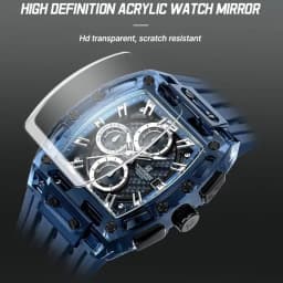 NAVIFORCE Fashion Sports Watches for Man Quartz Chronograph 50M Waterproof Date Display Silicone Band Watch Man Daily Wear Clock