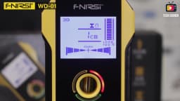 FNIRSI WD-01 WD-02 Metal Detector Wall Scanner with Newly Designed Positioning Hole for AC Live Cable Wires Metal Wood Stud Find