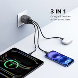 【US Plug】UGREEN 30W GaN Charger Mini PD 3.0 USB C Phone Charger For iPhone 17 16 15 Pro Max Samsung S25 Xiaomi Tablet iPad Air