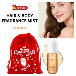50ml Vanilla Rose Fragrance Spray Hair & Body Fragrance Mist Fresh Long Lasting Fragrance Perfume Travel Size Freshener Spray