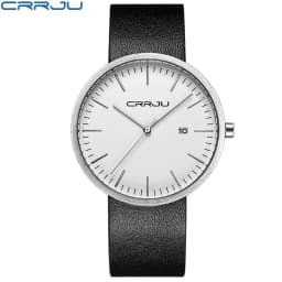 2021 CRRJU Top Brand Luxury Sport Watches Mens Quartz Wristwatch Fashion Watch Men 30ATM Waterproof Date Clock Relogio Masculino