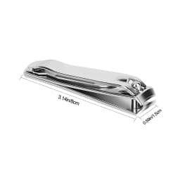 Nail Clipper,Premium Stainless Steel Fingernail and Toenail Clipper Cutters, Fingernail Clipper Cutters with Nail File Sharp.