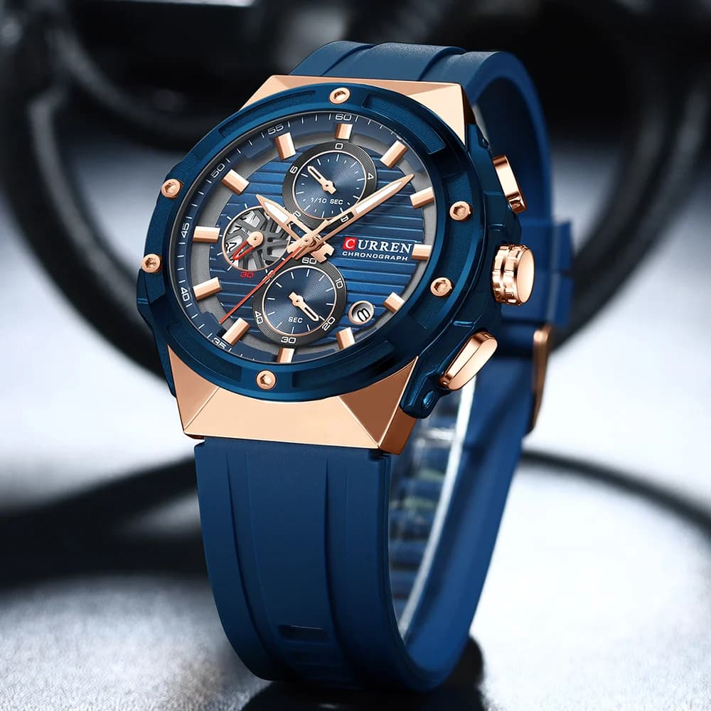 Top Brand Big Dial Chronograph Quartz Watch Men Sports Watches Military Male Wrist Watch Clock relogio masculino