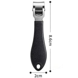 Angled Head Nail Clippers Woman Man Toenail Clipper Thick Nails Stainless Steel Curved Blade Nail Cutter Trimmer Manicure Tools