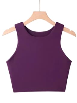 Summer Fashion Women Sexy Slim Tops O-neck Sleeveless Double Nylon Ladies Good Quality Tank Tops 6 Colors