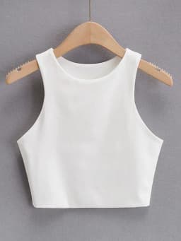 Summer Fashion Women Sexy Slim Tops O-neck Sleeveless Double Nylon Ladies Good Quality Tank Tops 6 Colors