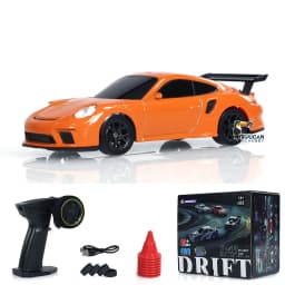 1/43 RC Speed Car RTR No Gyro 2.4G Four-wheel Drive Radio Control Racing Drifting Car Mini Gifts 4WD High Speed Model