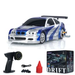 1/43 RC Speed Car RTR No Gyro 2.4G Four-wheel Drive Radio Control Racing Drifting Car Mini Gifts 4WD High Speed Model