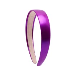 Colorful PU Headband 2.5CM Wide Headbands for Women Bright Color Soft Elastic Hair Hoop Girls Assorted Colors Hair Accessories