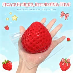 Strawberry Squishy Slow Rebound Taba Fidget Toy Stress Relief Squeeze Gift for Kids Adults Office Party Favors