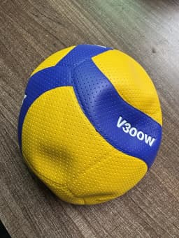 V200W V300W Volleyball Blue Yellow Size 5 High-end PU Hot Glue Volleyball for Teen and Adult