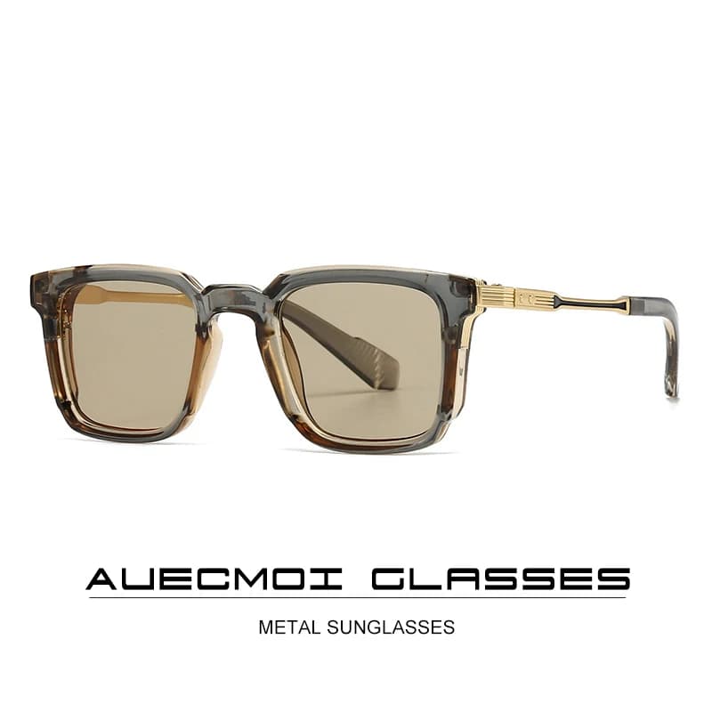 Classic Vintage Square Sunglasses Women For Men Male Sun Glasses Punk Popular Luxury Brand Designer Steampunk Driving Eyewear
