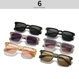 Classic Vintage Square Sunglasses Women For Men Male Sun Glasses Punk Popular Luxury Brand Designer Steampunk Driving Eyewear
