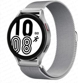 Milanese Loop Strap For Samsung Galaxy watch 7 5 pro 6 4 Classic 44mm /3/Active 2 20mm/22mm Bracelet Huawei gt 2/2e 3 pro 4 band