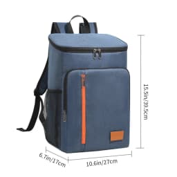 18L Portable Thermal Lunch Bag Food Box Durable Waterproof Cooler Ice Insulated Case Camping Dinner Storage Oxford Backpack