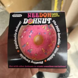 NeeDoh Donut Pinch Music Maltose Rebound Stress Relieving Toy Stress Relieving Toy Stress Relieving Toy for Life and Work