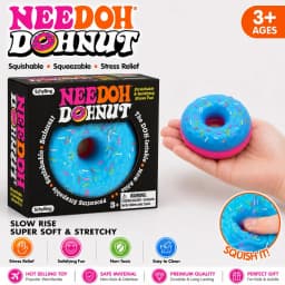 NeeDoh Donut Pinch Music Maltose Rebound Stress Relieving Toy Stress Relieving Toy Stress Relieving Toy for Life and Work
