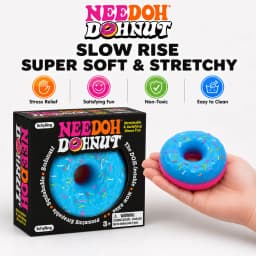 NeeDoh Donut Pinch Music Maltose Rebound Stress Relieving Toy Stress Relieving Toy Stress Relieving Toy for Life and Work
